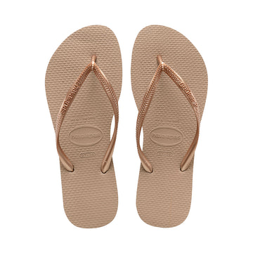 Slim Flip Flops Rose Gold - Havaianas Canada